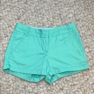 Jcrew: Chino shorts. Size 00.